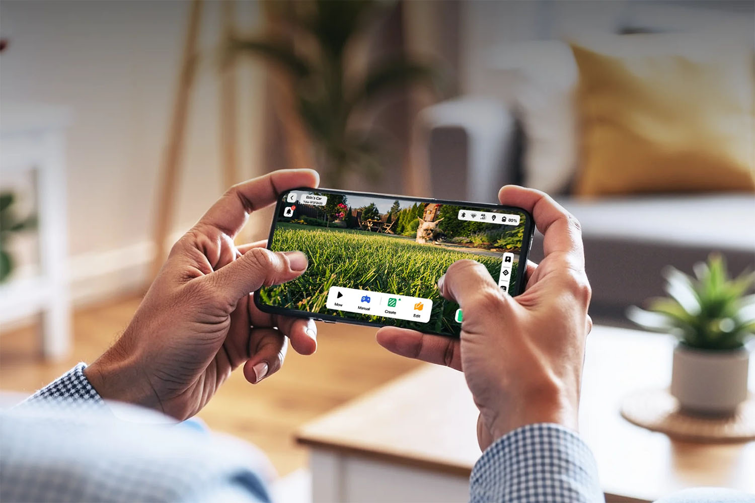 LUBA mini 2 1000 – kosenie až po kraje trávnika